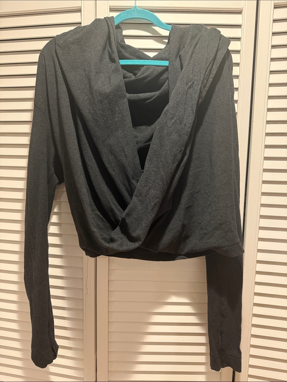 Lululemon wrap sweater - size 12